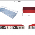 Большой шатер 10х25